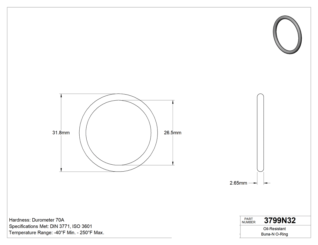 Technical drawing - 3799N32